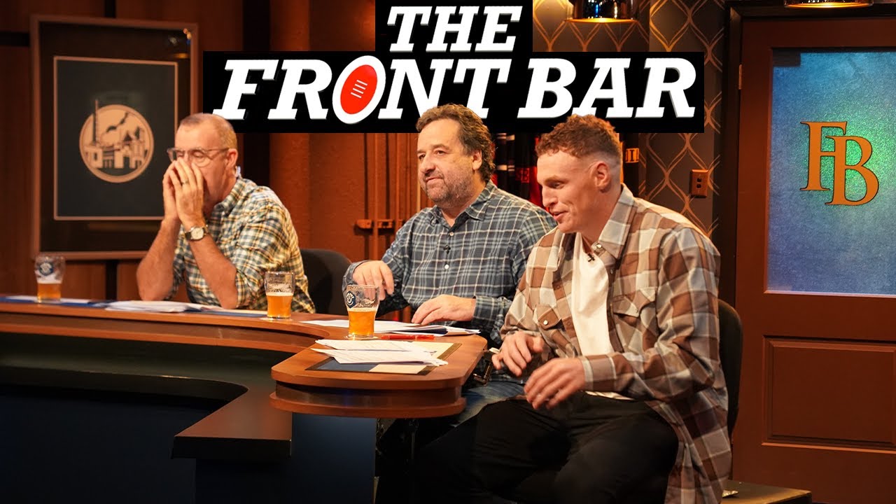 Behind The Scenes Footy Show Vlog! #thefrontbar