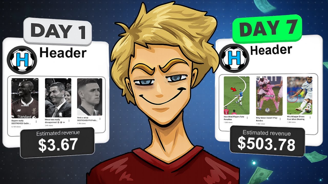 I REVIVED a Dead YouTube Channel in 7 Days (made $$$)