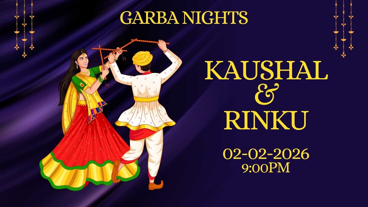 🛑KAUSHAL & RINKU GARBA 02-02-2026🛑
