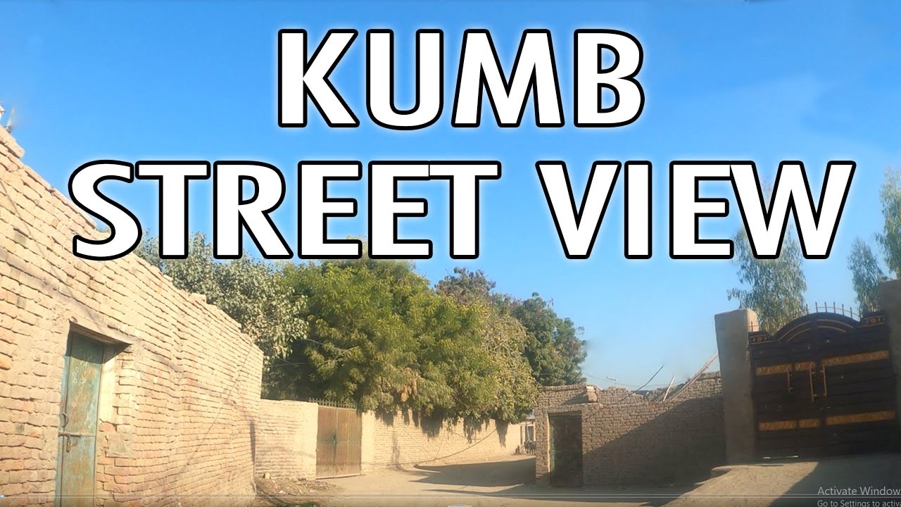 KUMB CITY SINDH PAKISTAN STREET VIEW 2020 - Kumb City Khairpur Sindh Pakistan Tour - 4K HD
