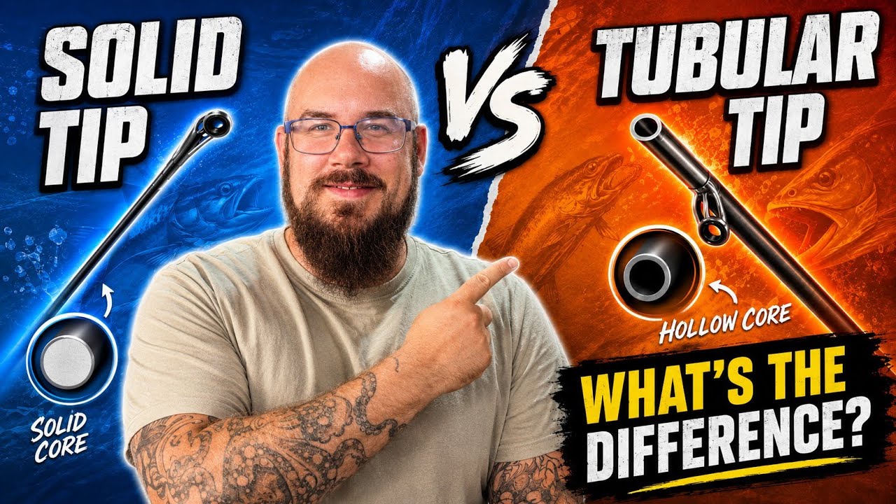 Solid Tip vs Tubular Tip Fishing Rods &ndash; What&rsquo;s the Difference