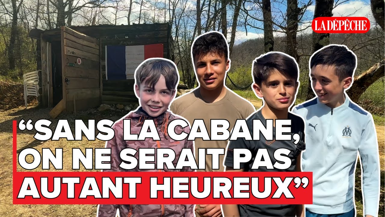 Dortoirs, barbecues, bar... À 13 ans, ils construisent une cabane XXL en Ariège