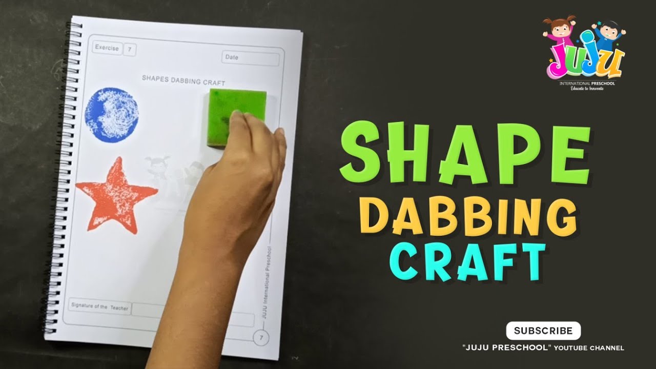 SHAPE DABBING CRAFT - FUN ACTIVITY
