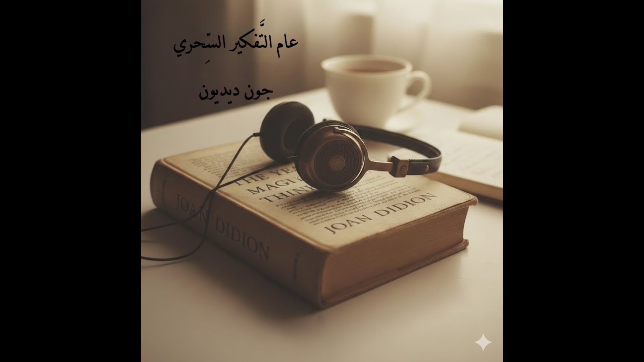 من كتاب عام التفكير السحري تأليف جون ديديون ترجمة شادي خرماشو.