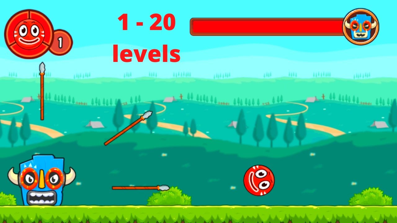 Roller Ball 6: Bounce Ball 6 - Gameplay Walkthrough Part 1 - Level 1 - 20 - (Android, iOS)