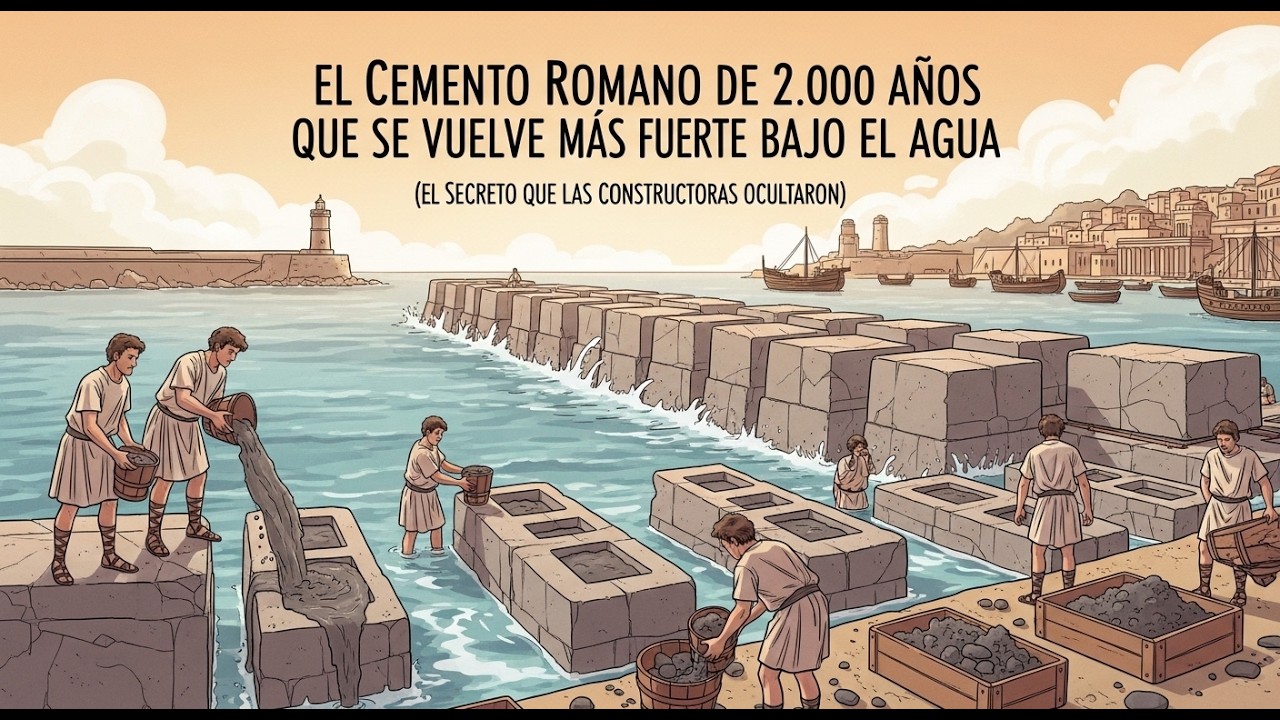 El Secreto del Cemento Romano de 2.000 Años que las Constructoras Ocultaron