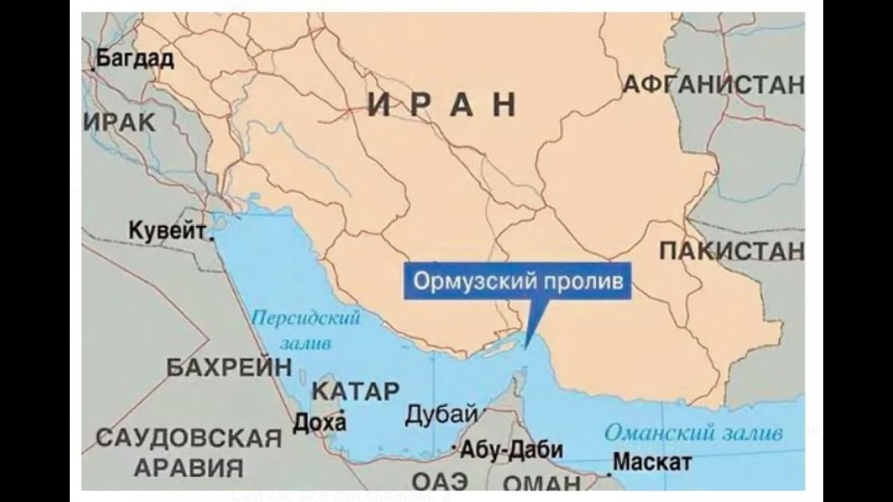 Ормузский пролив стратегический узел