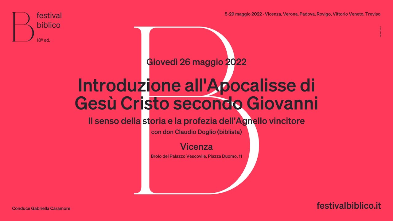 Don Claudio Doglio, Gabriella Caramore - Introduzione all'Apocalisse di Gesù Cristo secondo Giovanni