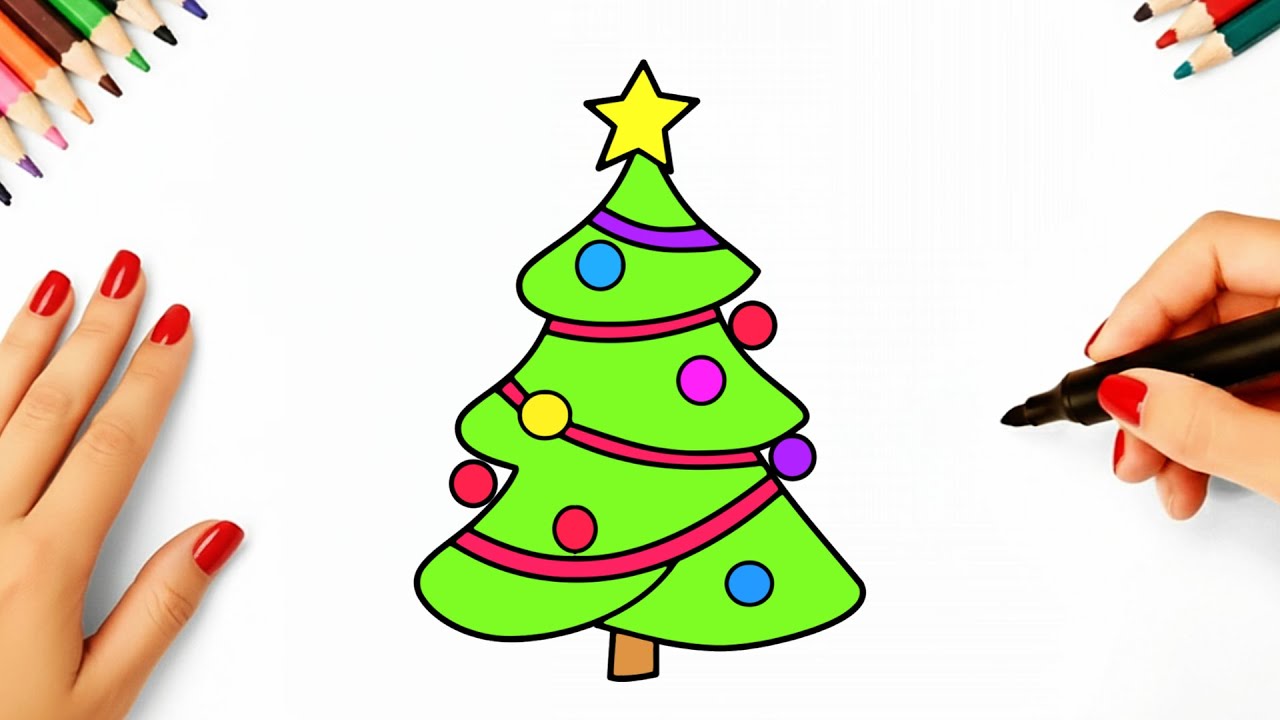Disegni di Natale - ❤️ ( Disegni facili 😊)