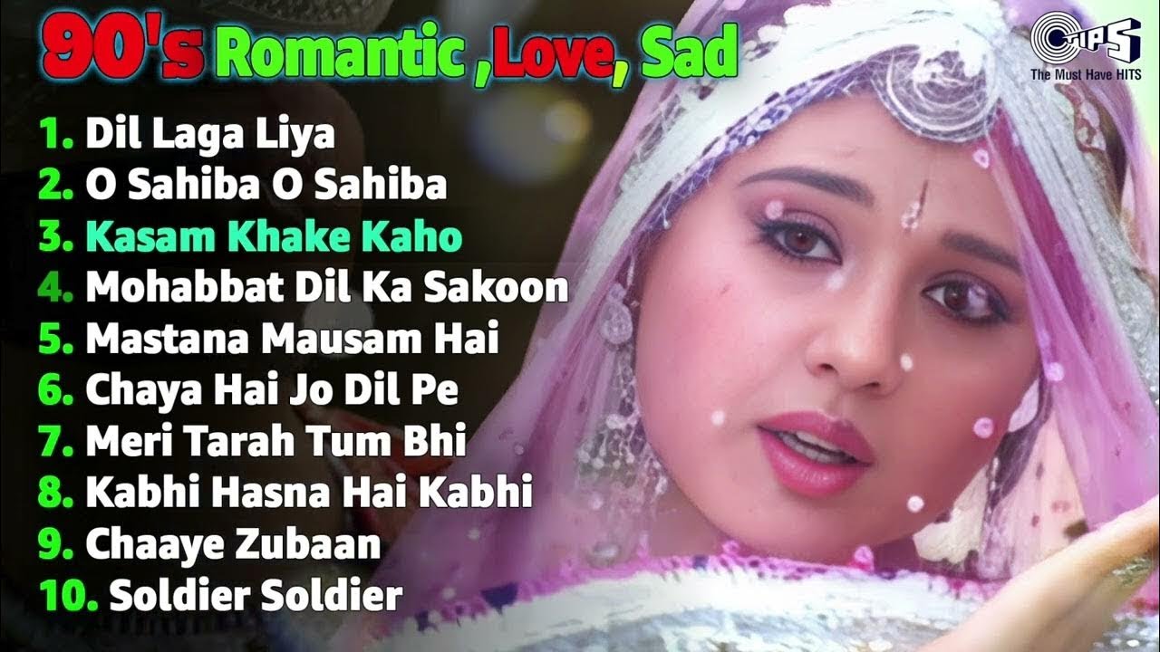 90s Love Songs | Bollywood Evergreen 90's Love Songs | 90s Hits Hindi Songs | Hindi Gaane
