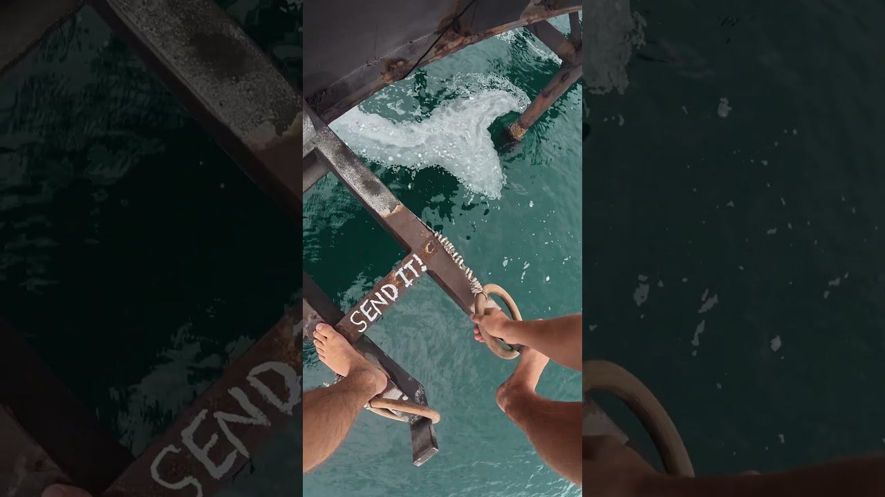 Extreme Rope Swing POV With Osmo Action 5 Pro 🏔️🔥