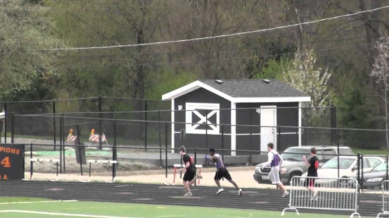 Josh Prueter--2011 8th Grade Track, 4x100m Hubble vs. Rotolo & West Chicago