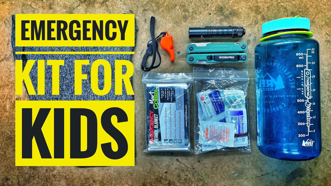 How to Build a $100 Emergency Kit for Kids 