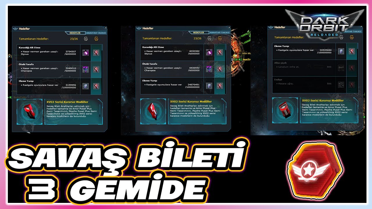 Darkorbit 3 Gemide Modül Aldık!!