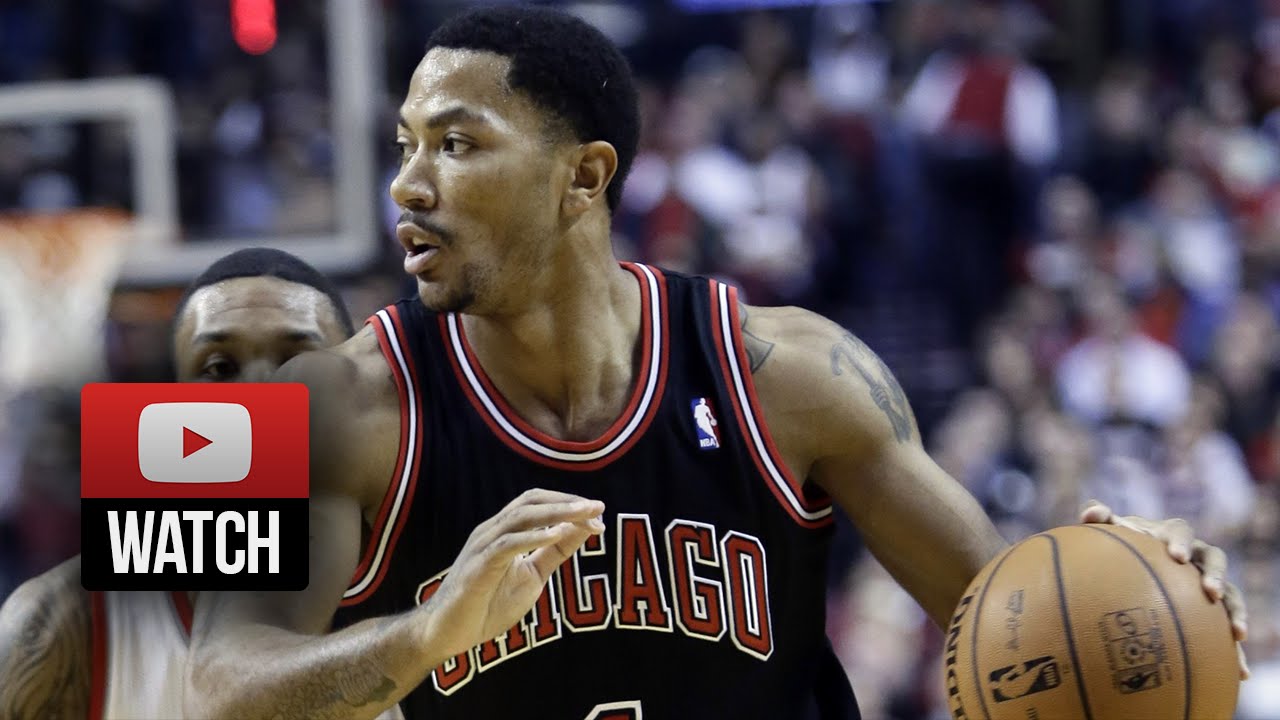 Derrick Rose Full Highlights at Trail Blazers (2013.11.22) - 20 Points, Knee Injury