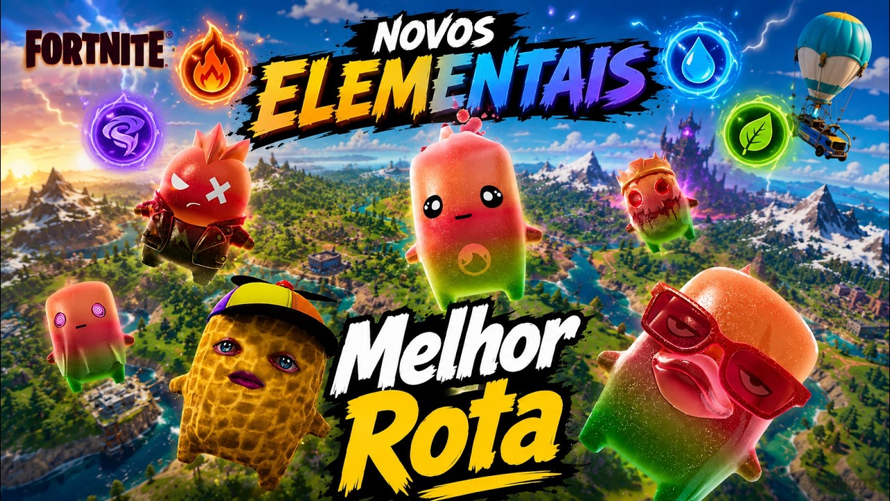 How to Quickly Obtain the New Burnt Peanut and Gummy Elementals (Best Route) - Fortnite