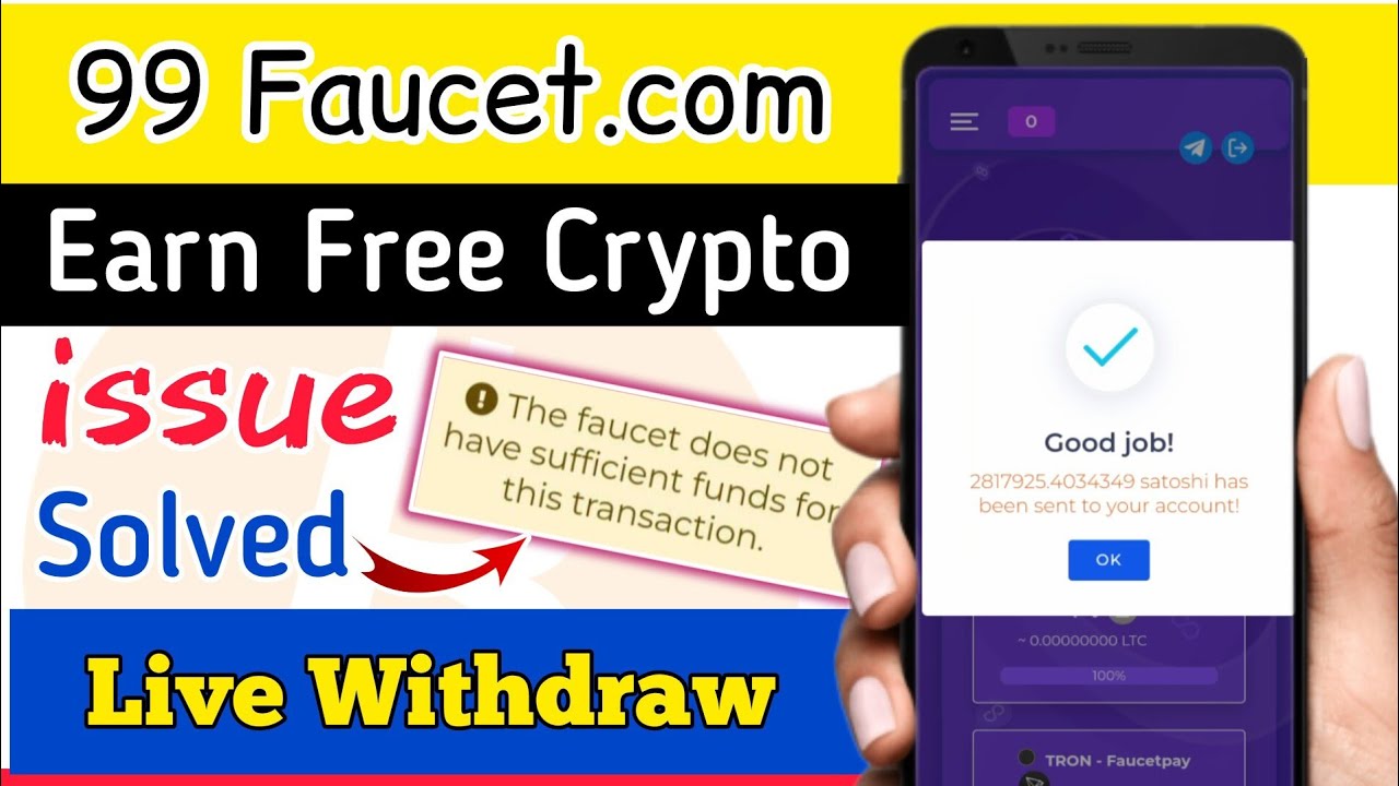 99 Faucet Earning | 99 Faucet Real or Fake | 99 Faucet Withdrawal Problem Solved