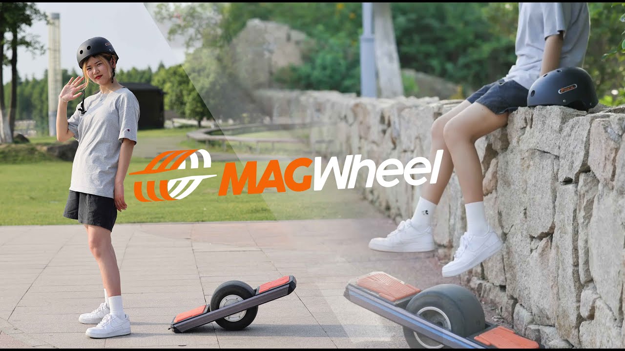 MAGWheel: one wheel skateboard takes you surfing in city