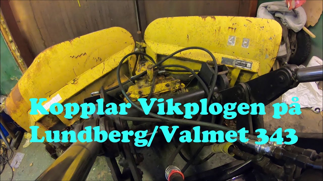 Inkoppling Vikplog på Valmet 343
