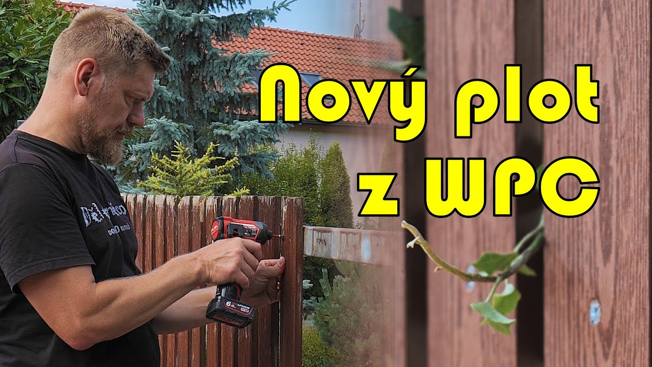Montáž plotovek z WPC aneb první projekt s Artisanem