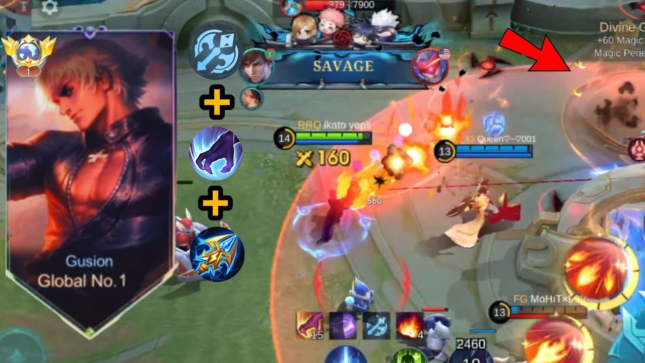 GUSION SAVAGE + FAST HAND GAMEPLAY| 2025 MLBB...