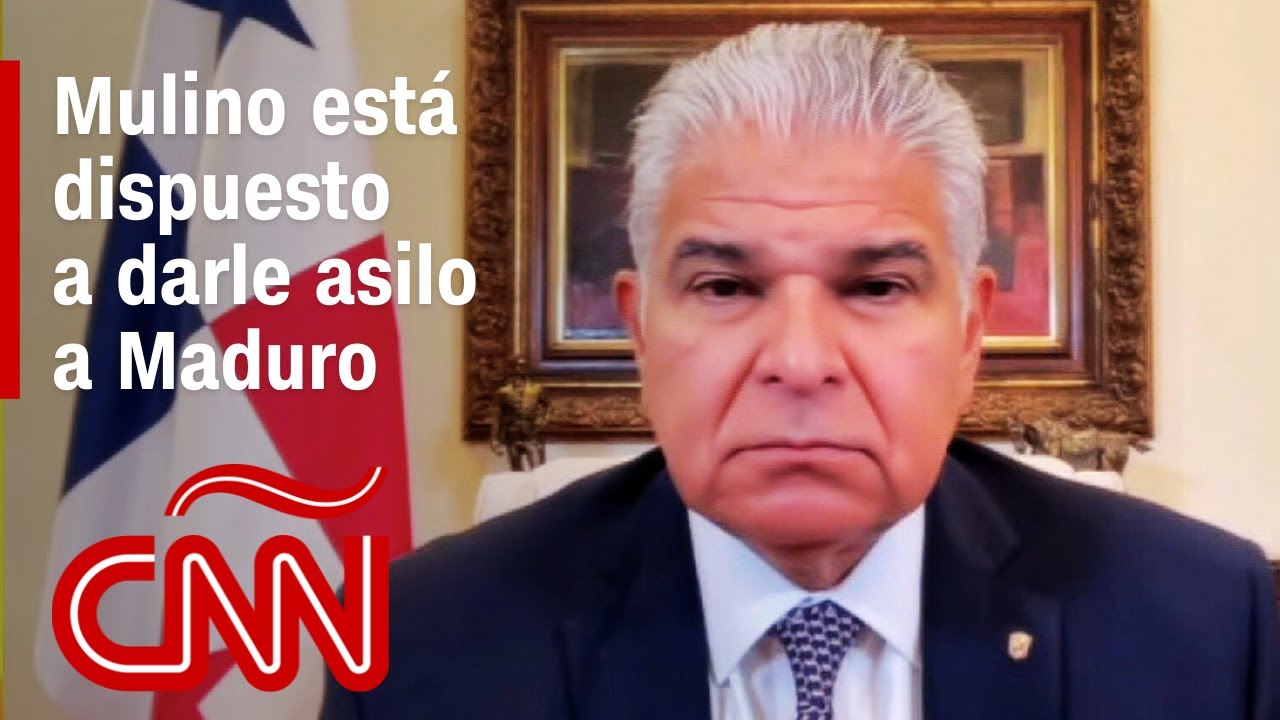 Entrevista con José Raúl Mulino, presidente de Panamá, sobre Venezuela, Maduro y crisis migratoria