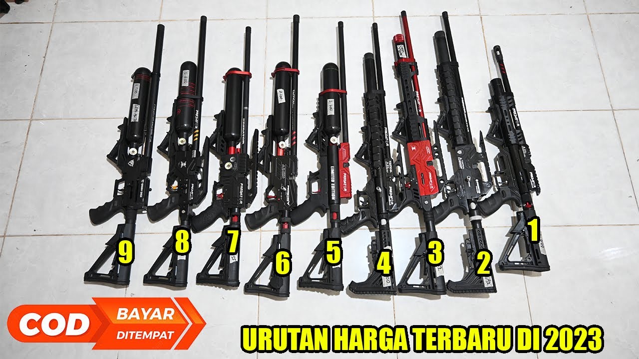 Perbedaan harga senapan angin PCP PREDATOR & PCP BOCAP PREDATOR beserta speknya terbaru 2023
