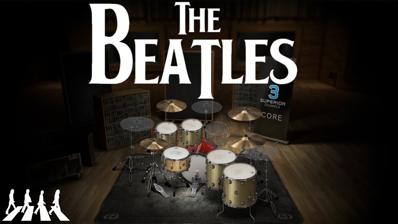 The Beatles - Come Together only drums midi backing track