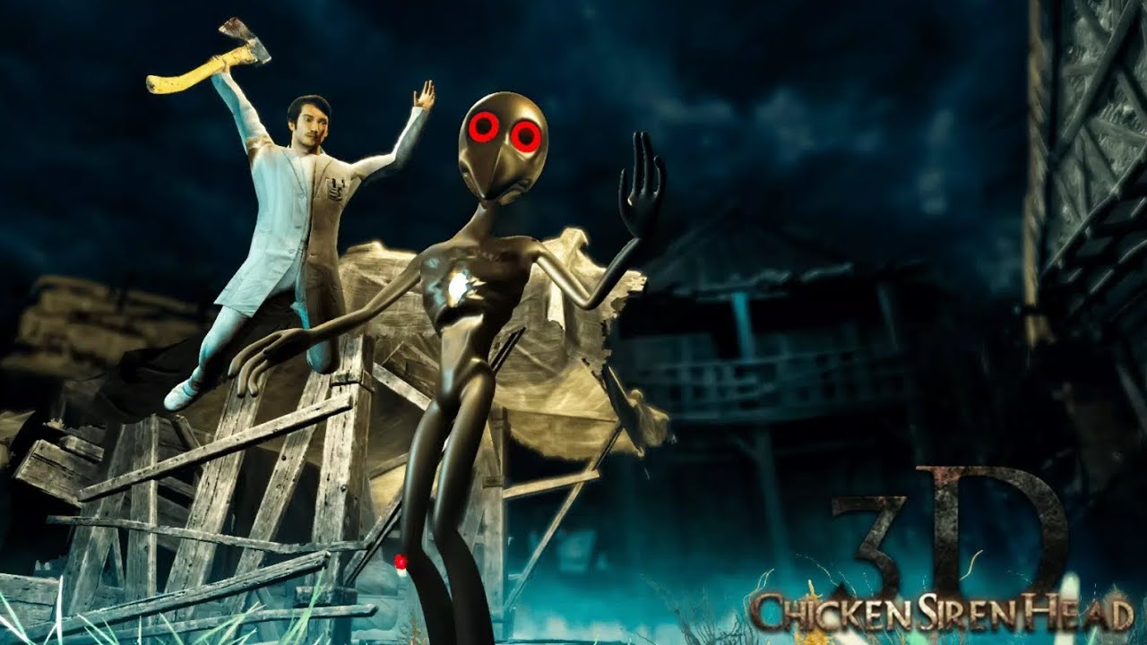 GHOST CHICKEN ME ATACOU NO JOGO - SCARY CHICKEN HEAD 