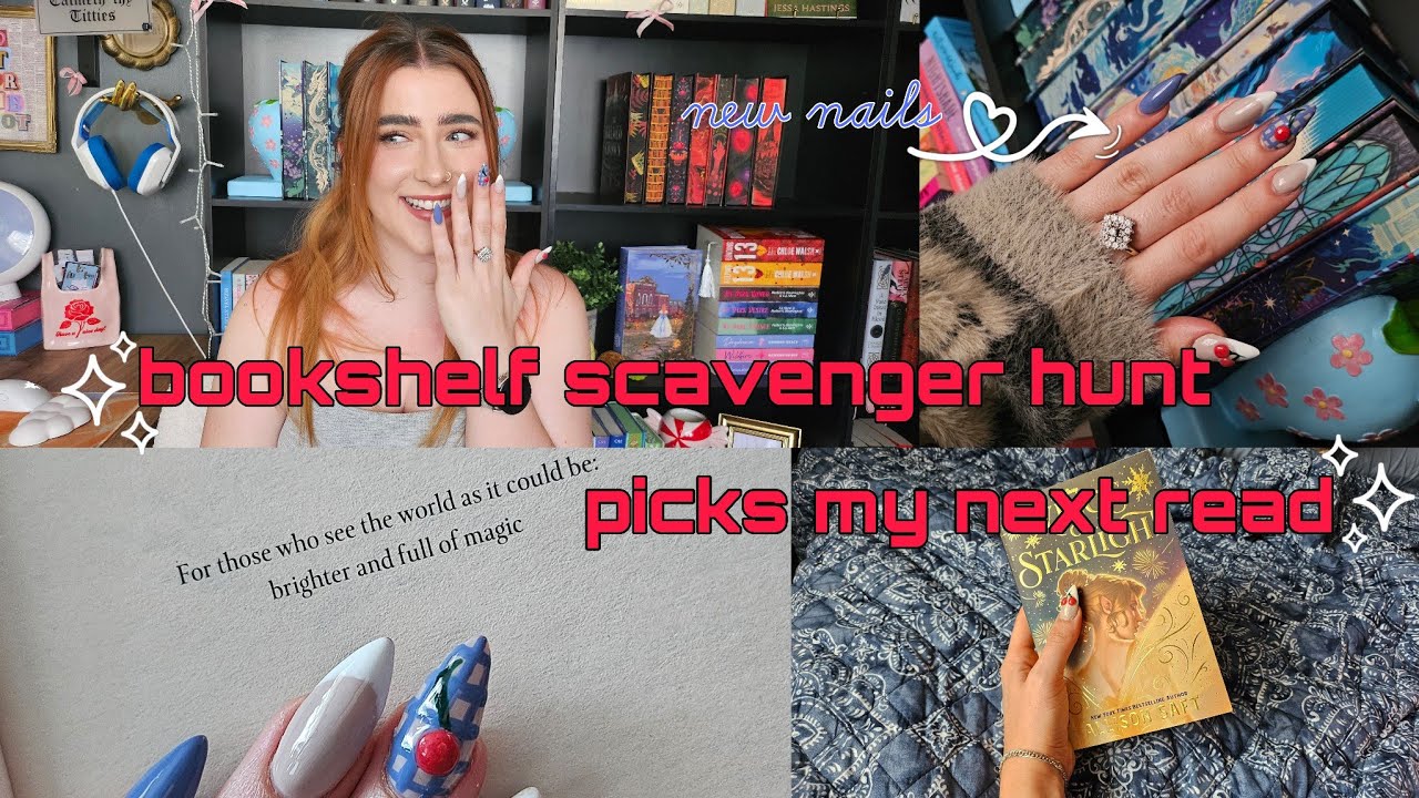 BOOKSHELF SCAVENGER HUNT PICKS MY NEXT READ - My 15 year old self is so happy✨️❤️💭