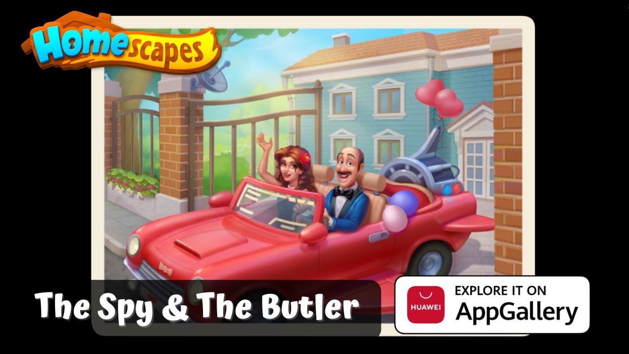 Homescapes The Spy & The Butler Gameplay Complete