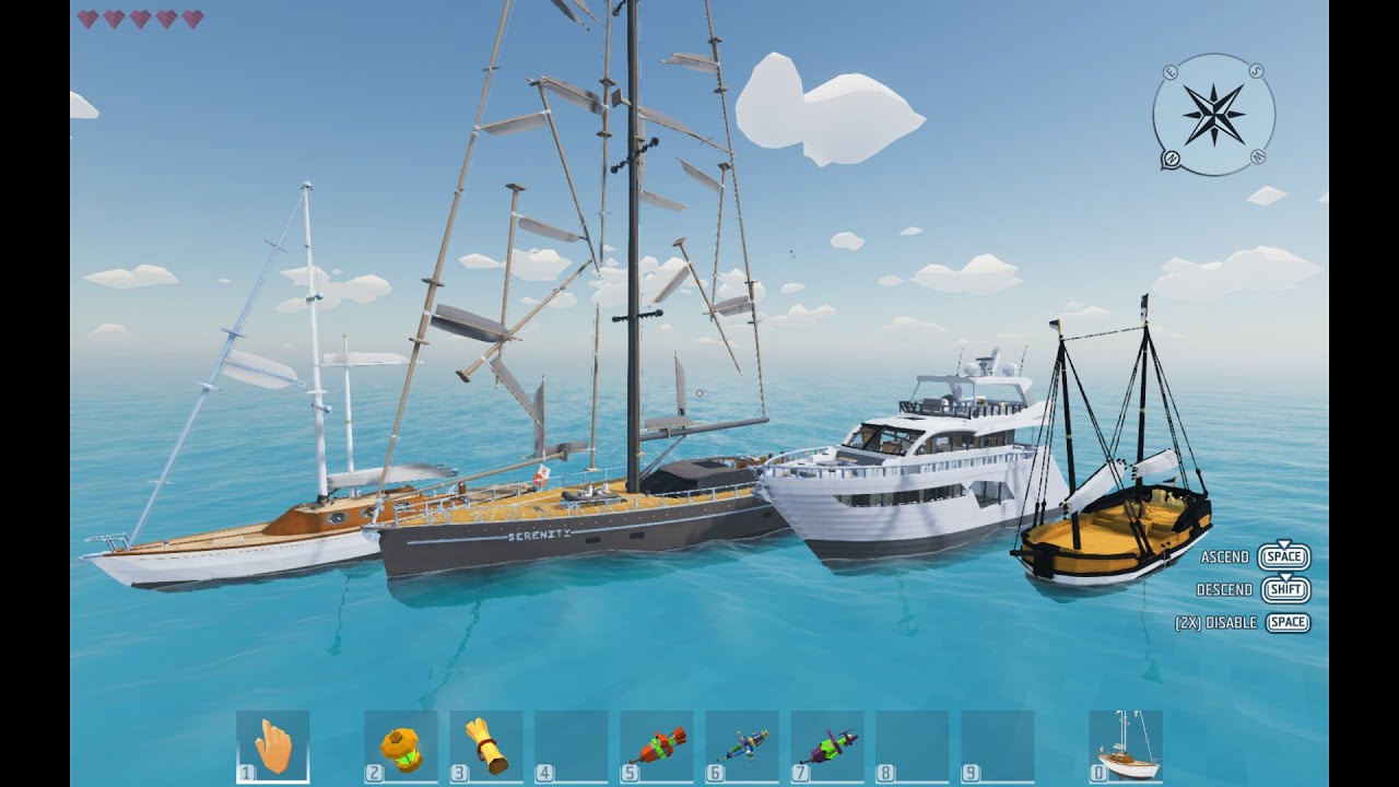 LUXURY YACHTS AND SAILBOATS! | Ylands Ship Tours (5)