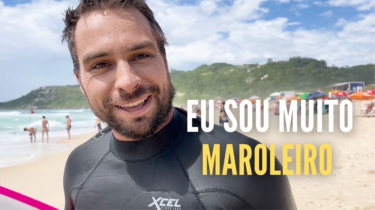 MAROLAS DE VERAO// TESTE DE PRANCHA NA PRAIA MOLE!
