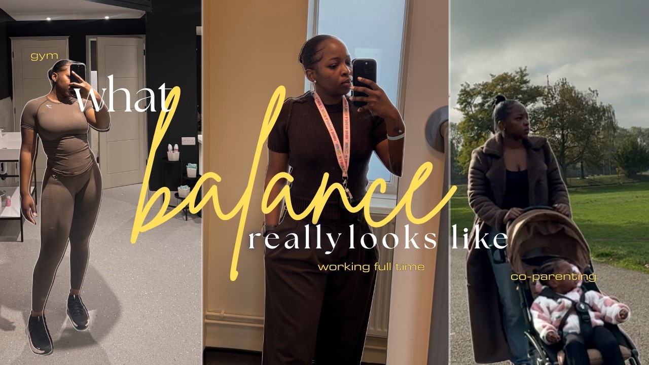 What Balance Really Looks Like | Working Mum Routine (Full Time Job & Gym)