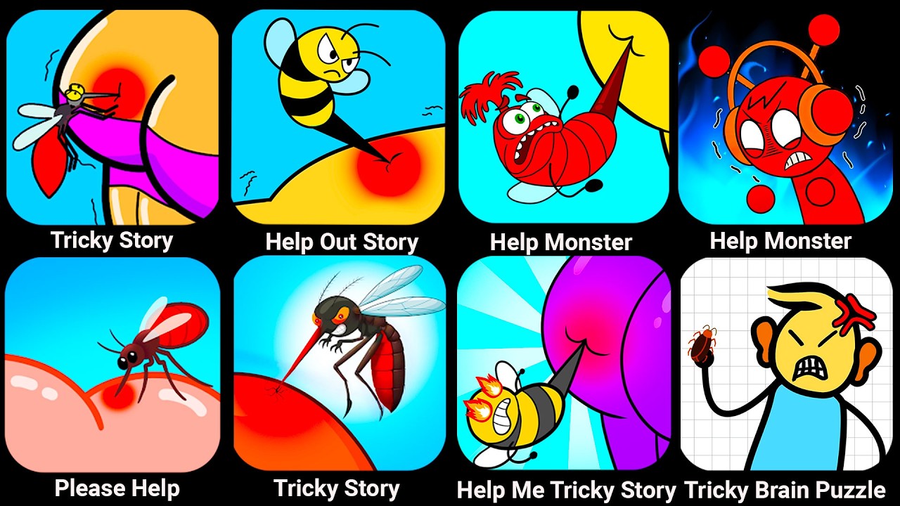 Help Me Tricky Story,Tricky Story - Brain Online,Help Monster: Tricky,Tricky Story,Help Sprunki Trcy