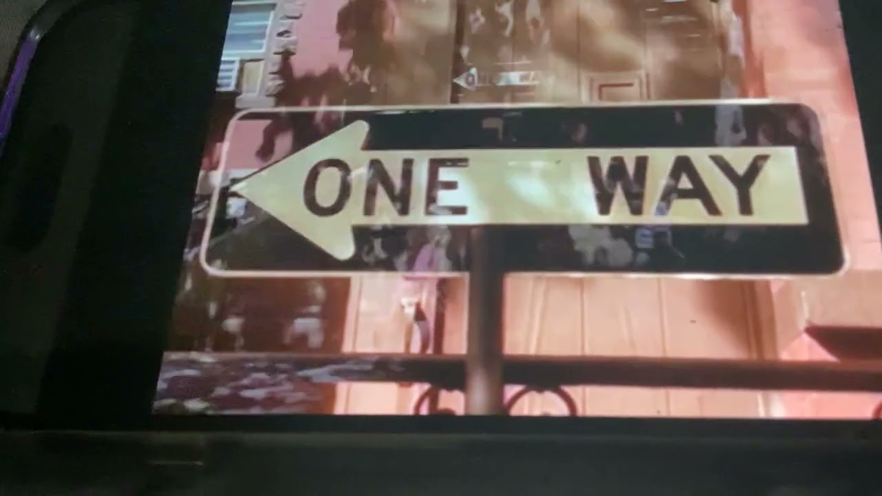 Sesame Street One Way Traffic Sign (2016)