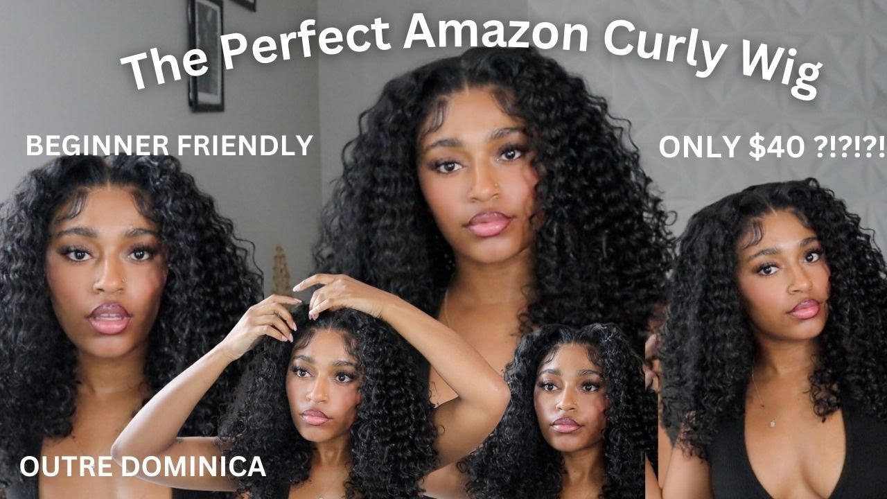 BEST AMAZON CURLY WIG | $40, Beginner Friendly, Affordable, Outre Dominica