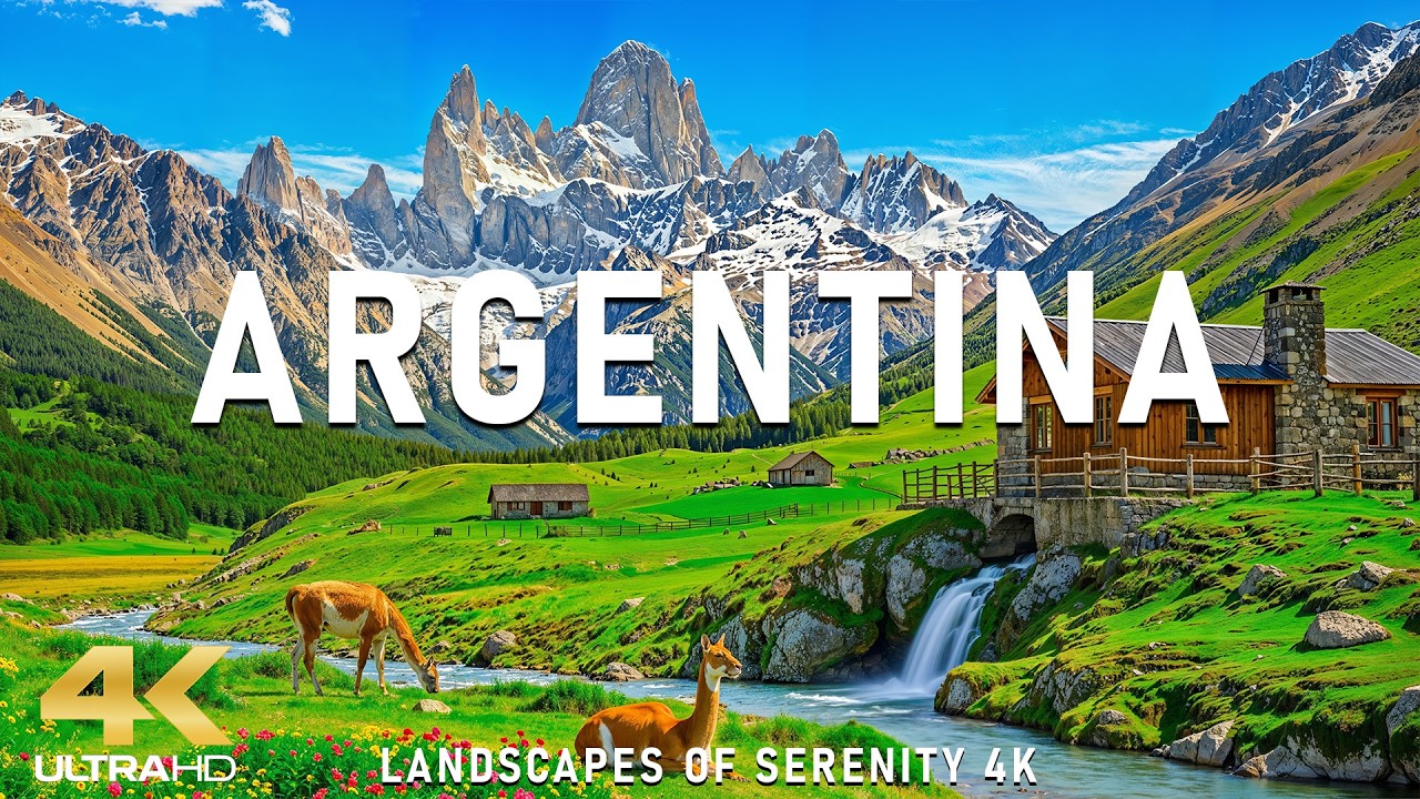 ARGENTINA 4K UHD – Dramatic Mountains & Endless Pampas | Explore the Wild Soul of South America