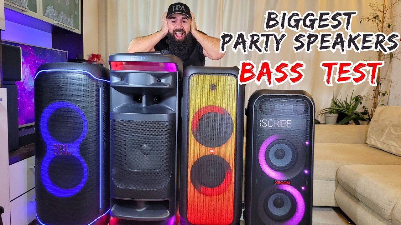 Biggest Party Speakers BASS Test 2025