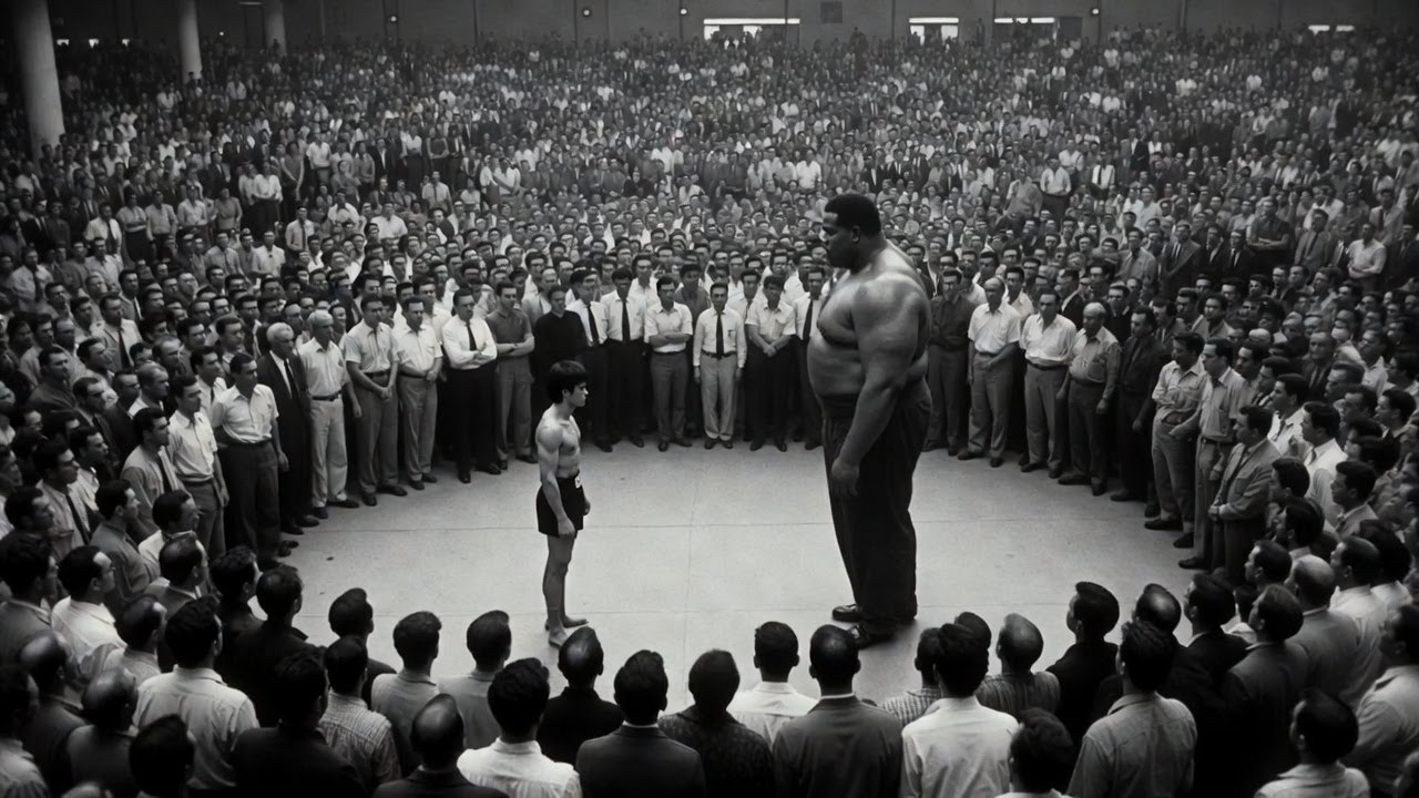 A 2 METER GIANT Mocked Bruce Lee “You’re Too Small” — 4 Seconds Later