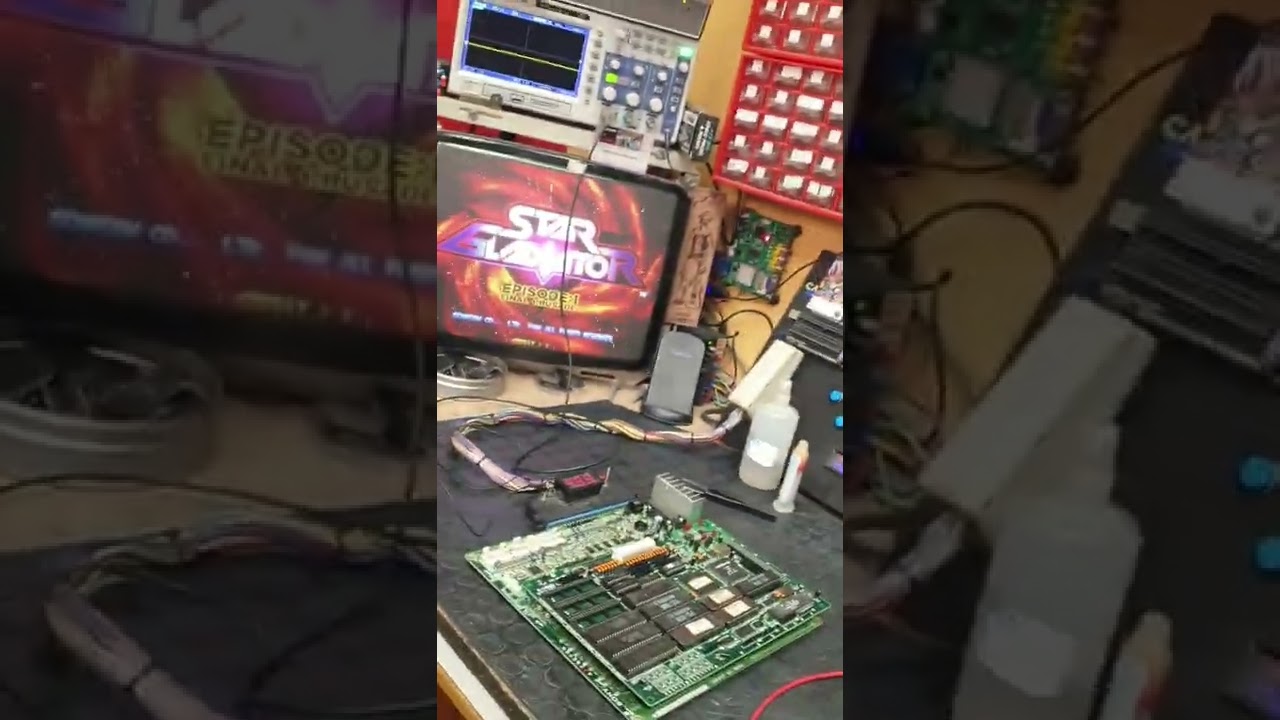 Star Gladiator Capcom jamma repair audio