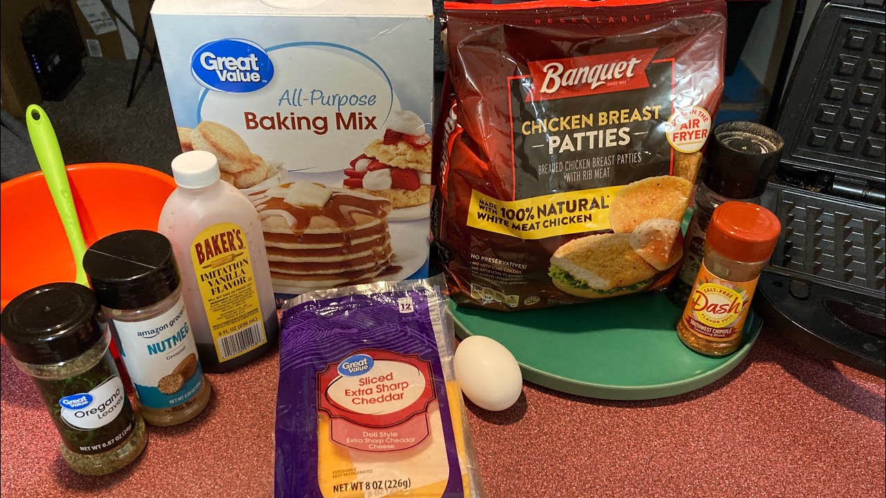 Chicken & Waffles Fast & Easy 
