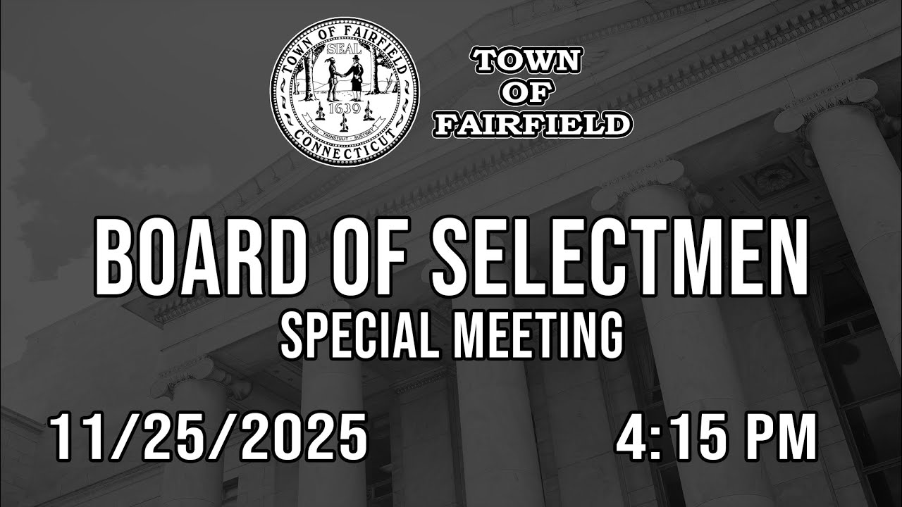 Board of Selectmen (Special Meeting) - 11/25/2025