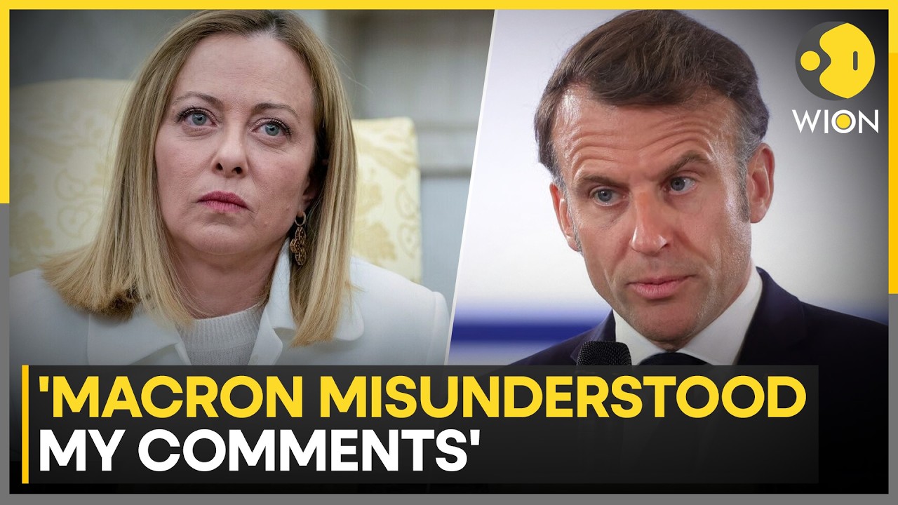 Macron Tells Meloni To 'Stay In Her Own Yard': Italian PM Expresses Shock | WION