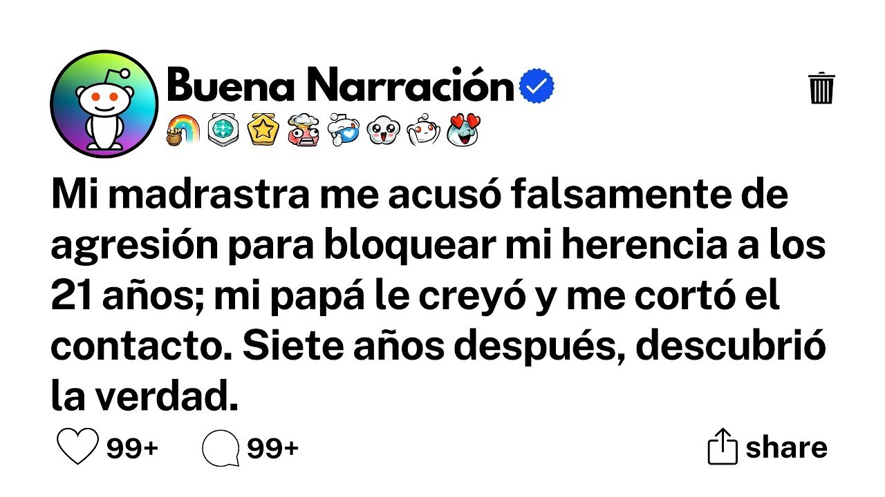 Mi madrastra me acusó falsamente de agresión para bloquear mi herencia a los 21 años;