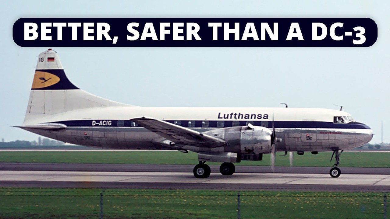 Почему Convair 340/440 заменили DC-3, не вытеснив их окончательно