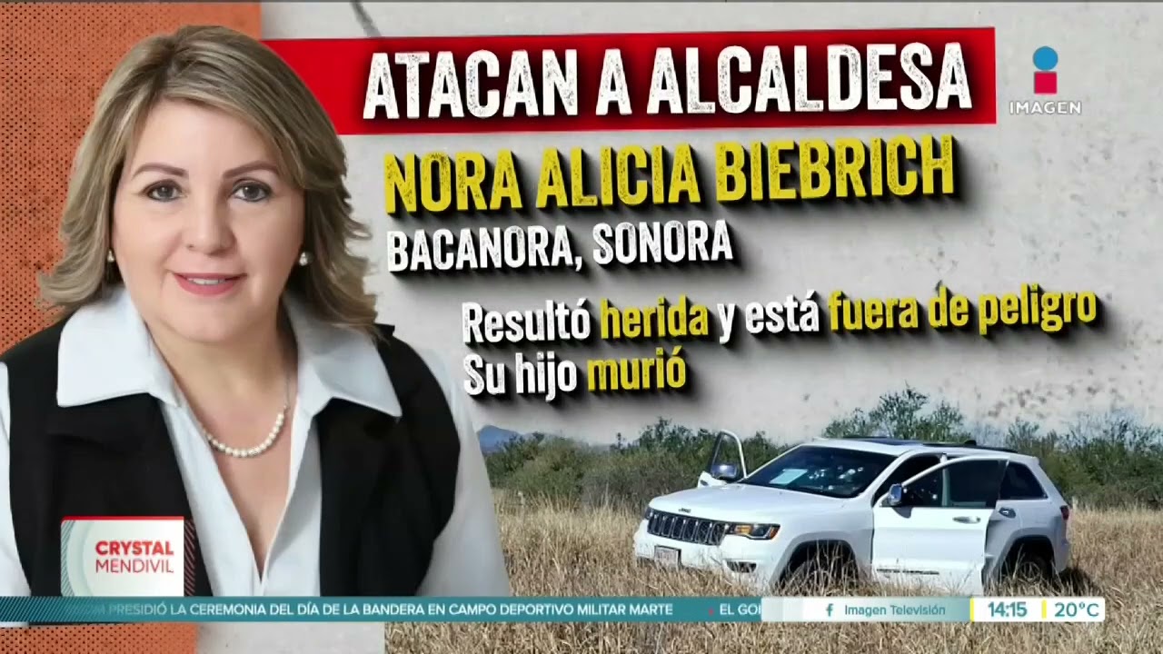 Atacan a balazos a la alcaldesa Nora Alicia Biebrich