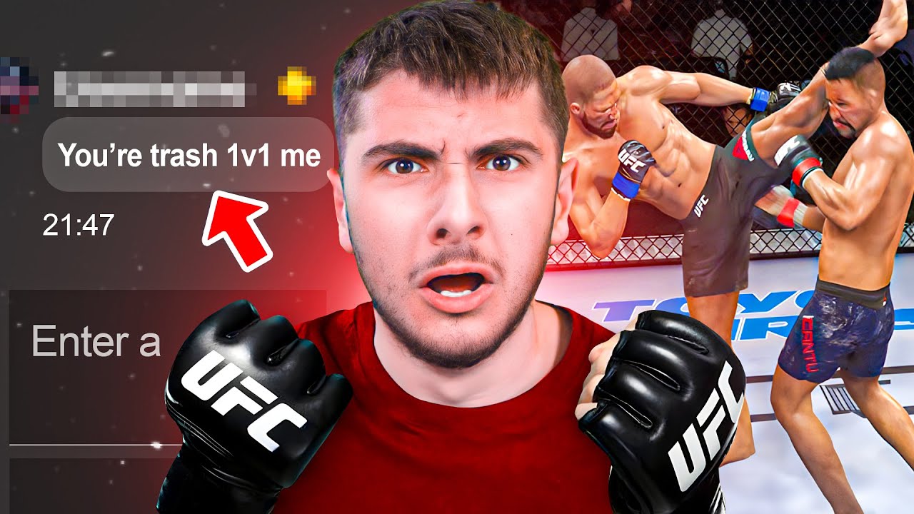I Fought A VIEWER TRASH TALKER On UFC