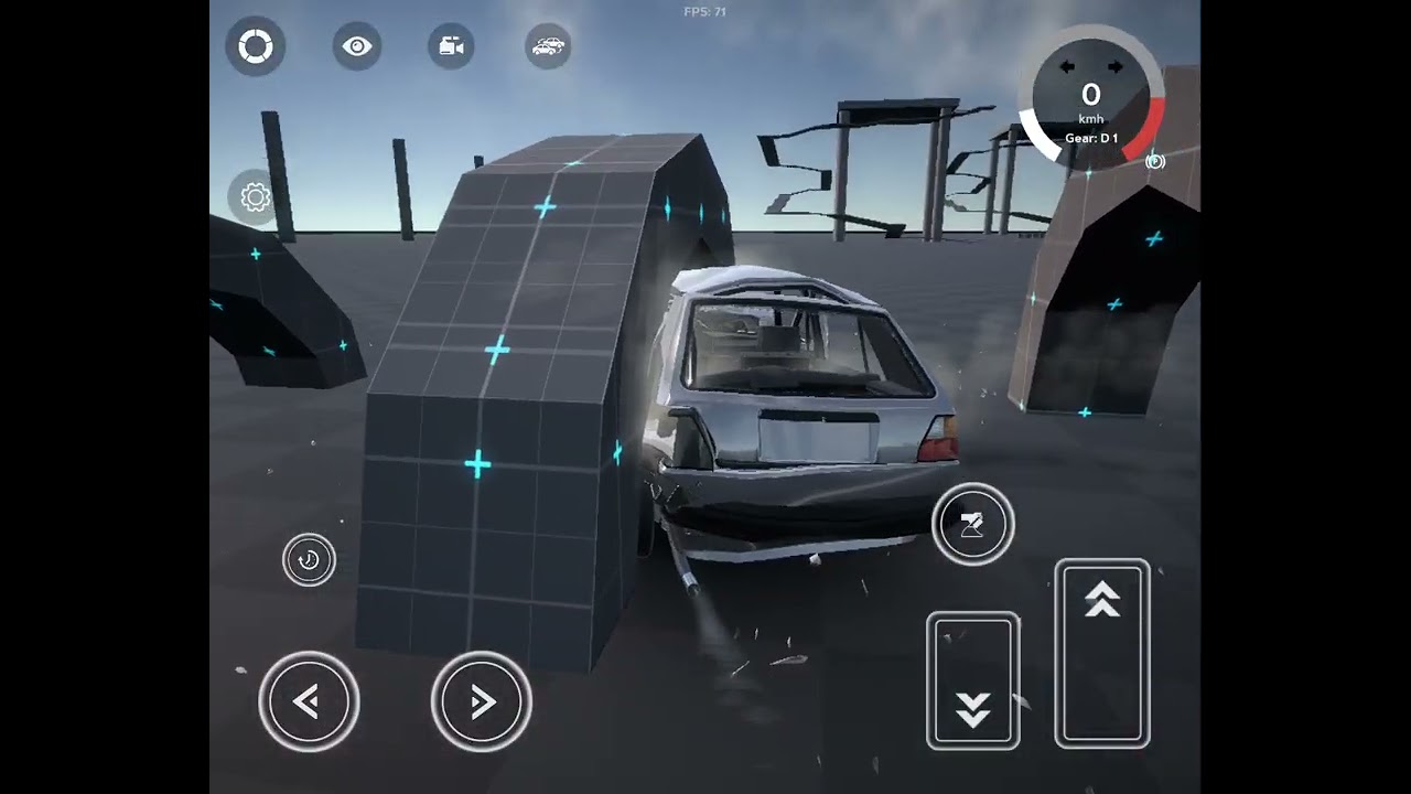 Romper coches en flexbody #automobile #flexbox #car crash