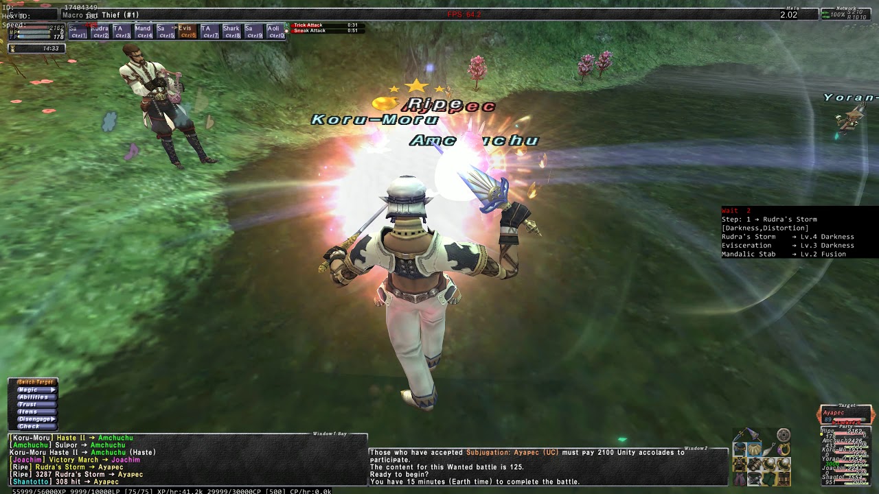 FFXI - THF solo Ayapec UNM